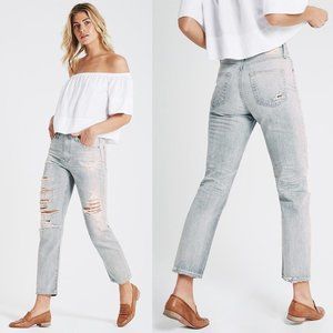 AG ADRIANO‎ GOLDSCHMIED The Phoebe Distressed High Waist Denim Sz 24